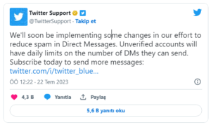 Twitter Yeni Kısıtlamasını Açıkladı 5