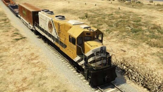GTA 5'e Tren Sürme Özelliği Eklendi